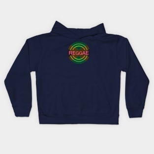 REGGAE MUSIC Kids Hoodie